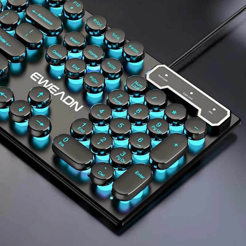 Laptop Mouse - Conjunto de Teclado y Ratón Mecánico
