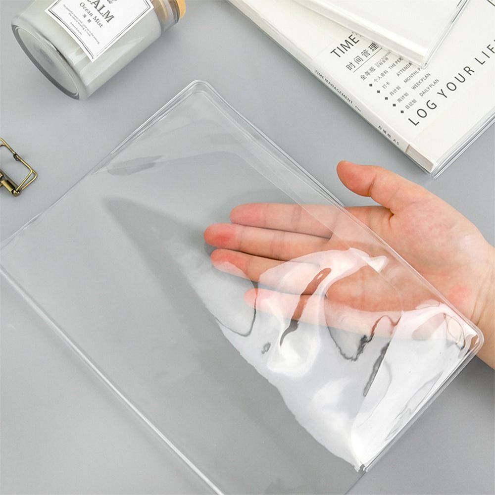 Laptop Sleeve - Funda protectora transparente para cuaderno A5/A6,