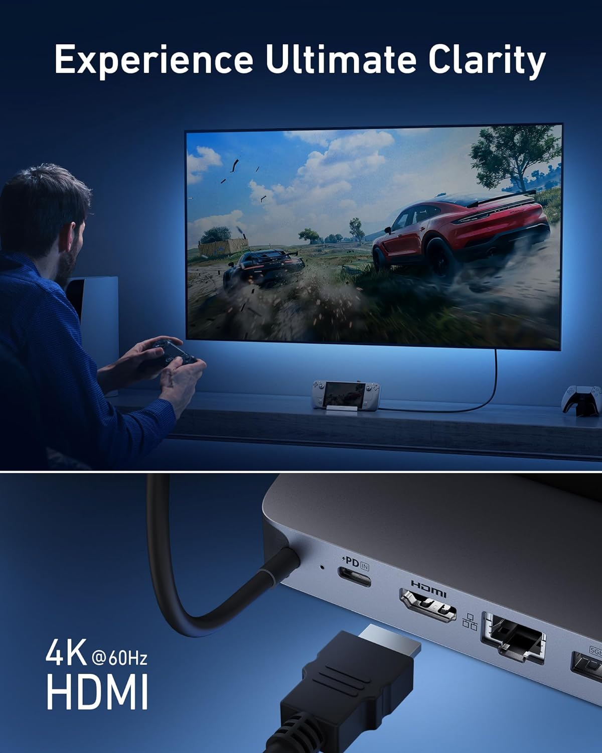 Estación de Carga Anker para S - Usb C Hub reseña y precio
