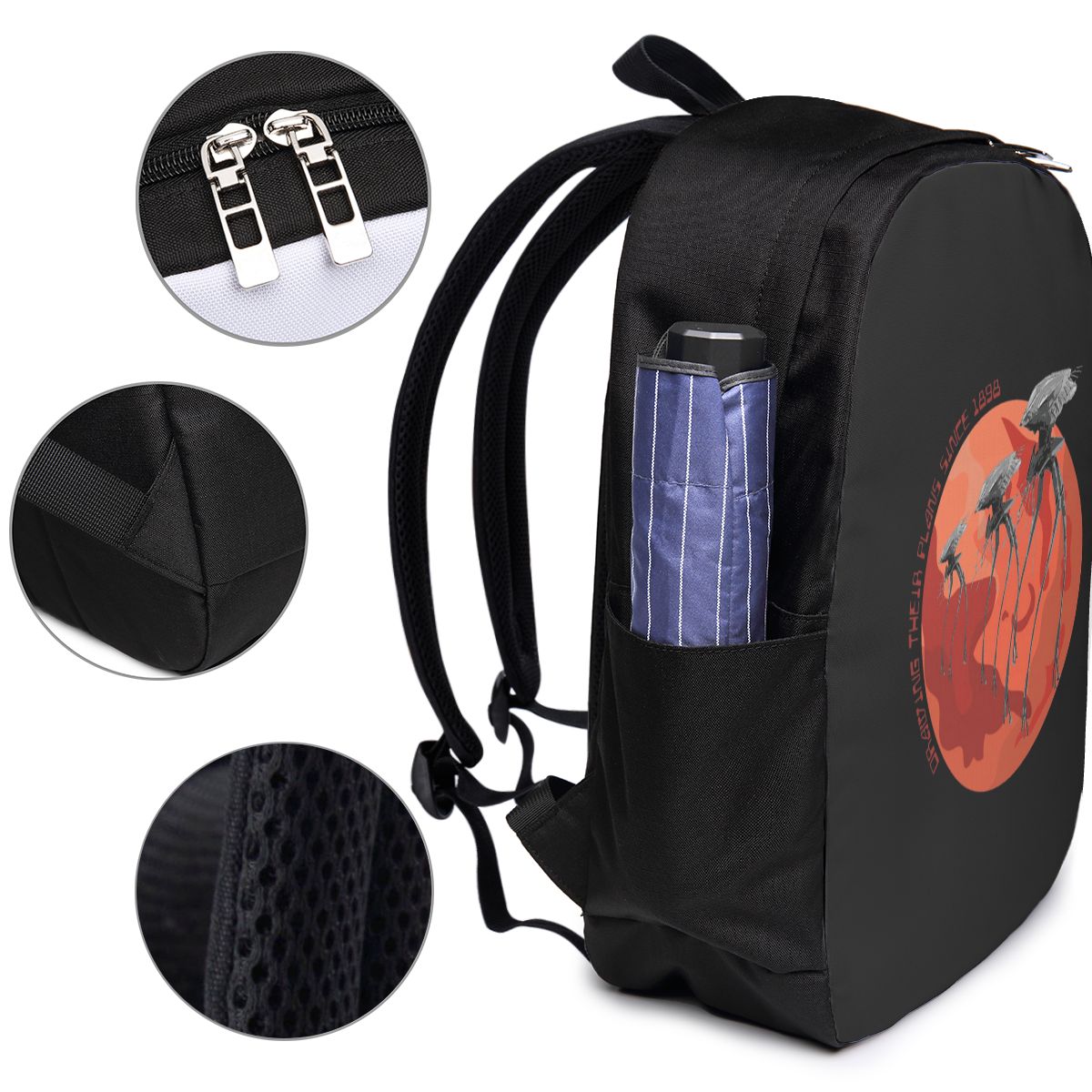 Mochila War Of The Worlds con  - Laptop Bag reseña y precio