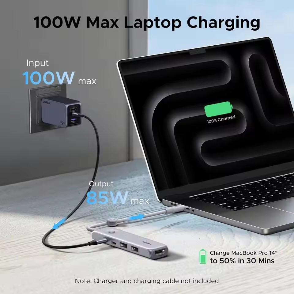 UGREEN Hub USB C 5 en 1 Revodo - Usb C Hub reseña y precio